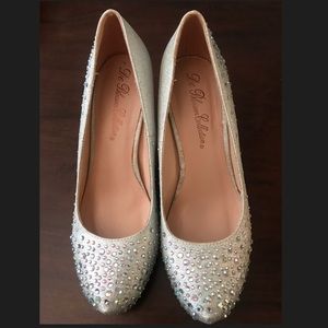 De Blossom Collection Jeweled Heels